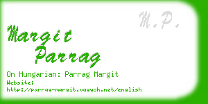 margit parrag business card